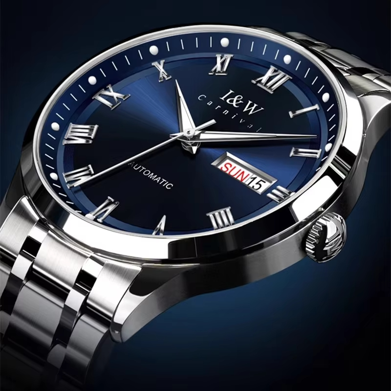 Japanese Lifestyle Brand - IW メンズ腕時計トップブランドの高級スポーツ 50 メートル防水鋼自動機械式時計メンズサファイアミラー日本製ムーブメント