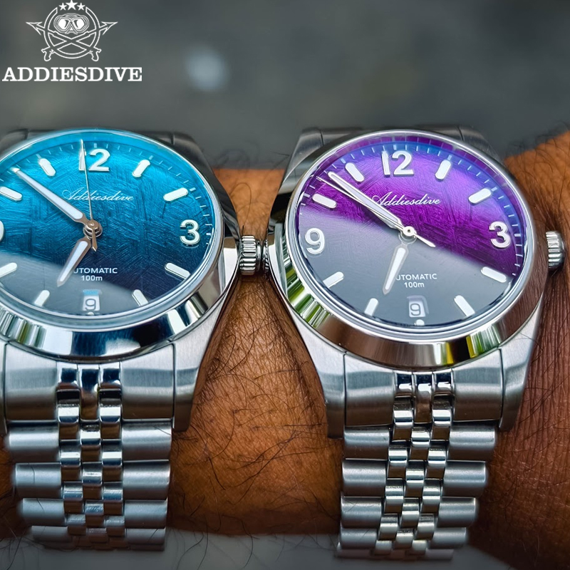 Japanese Lifestyle Brand - ADDIESDIVE 新しい自動機械式時計 AD2547 トップブランドのサファイアガラス男性腕時計発光 100 メートル防水スポーツ時計
