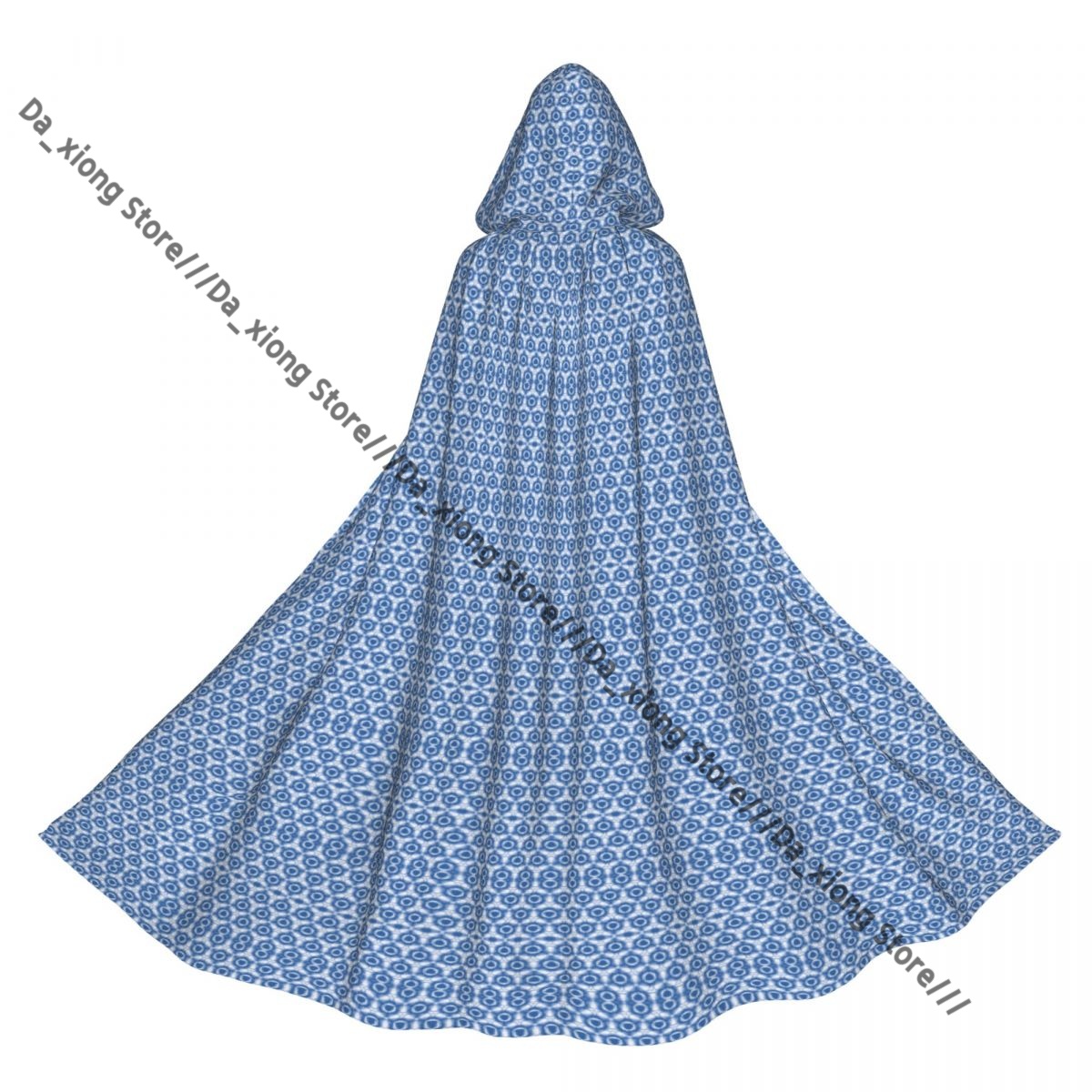 Shibori Tie Dye - ユニセックス ハロウィン マント ぼやけた絞り染め サンバースト タイダイ