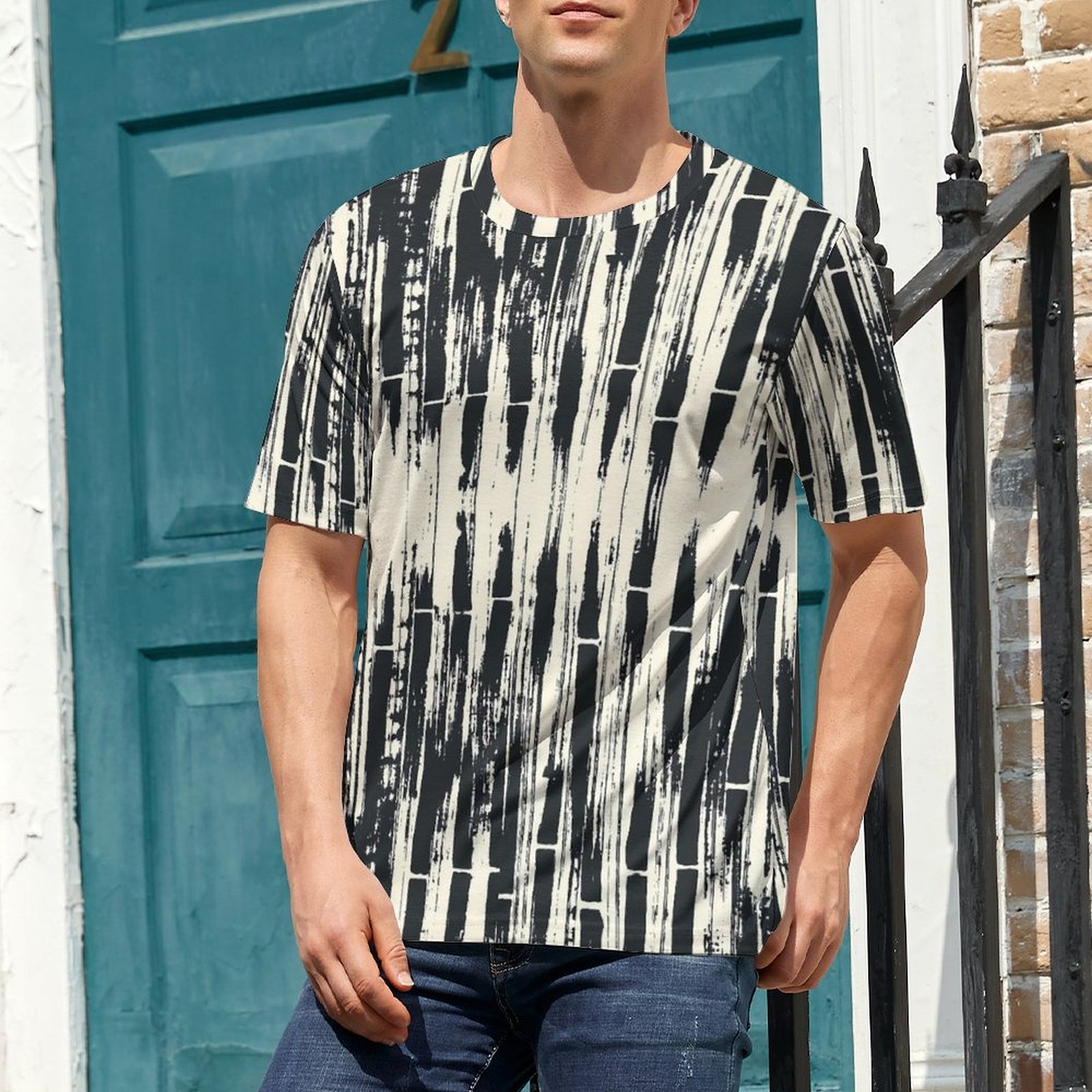 夏用Tシャツ ブラックタイダイTシャツ シボリプリント カワ - Shibori Tie Dye のレビューと価格