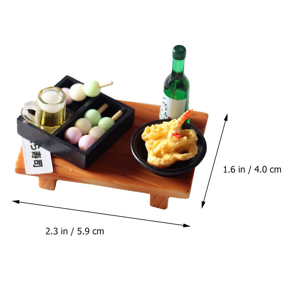 3 個ミニ寿司リアルな装飾セットミニハウス用和風食品装飾品ミ - Japanese Food Lifestyle のレビューと価格