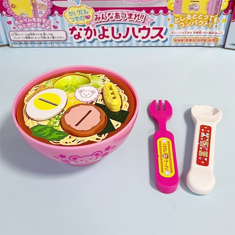 日本のシミュレーションヌードルラーメンセット楽しい人形食べる - Japanese Food Lifestyle のレビューと価格