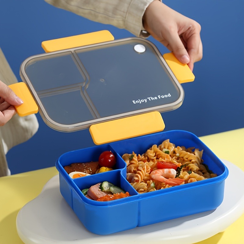 カラーリーな漏れ防止弁当箱、多層式食品容器、家庭用携帯ランチ - Bento Box Two Tier のレビューと価格