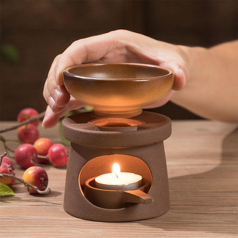 3 in 1ストーンウェア製エッセンシャルオイルウォーマー、 - Japanese Candle Wax のレビューと価格