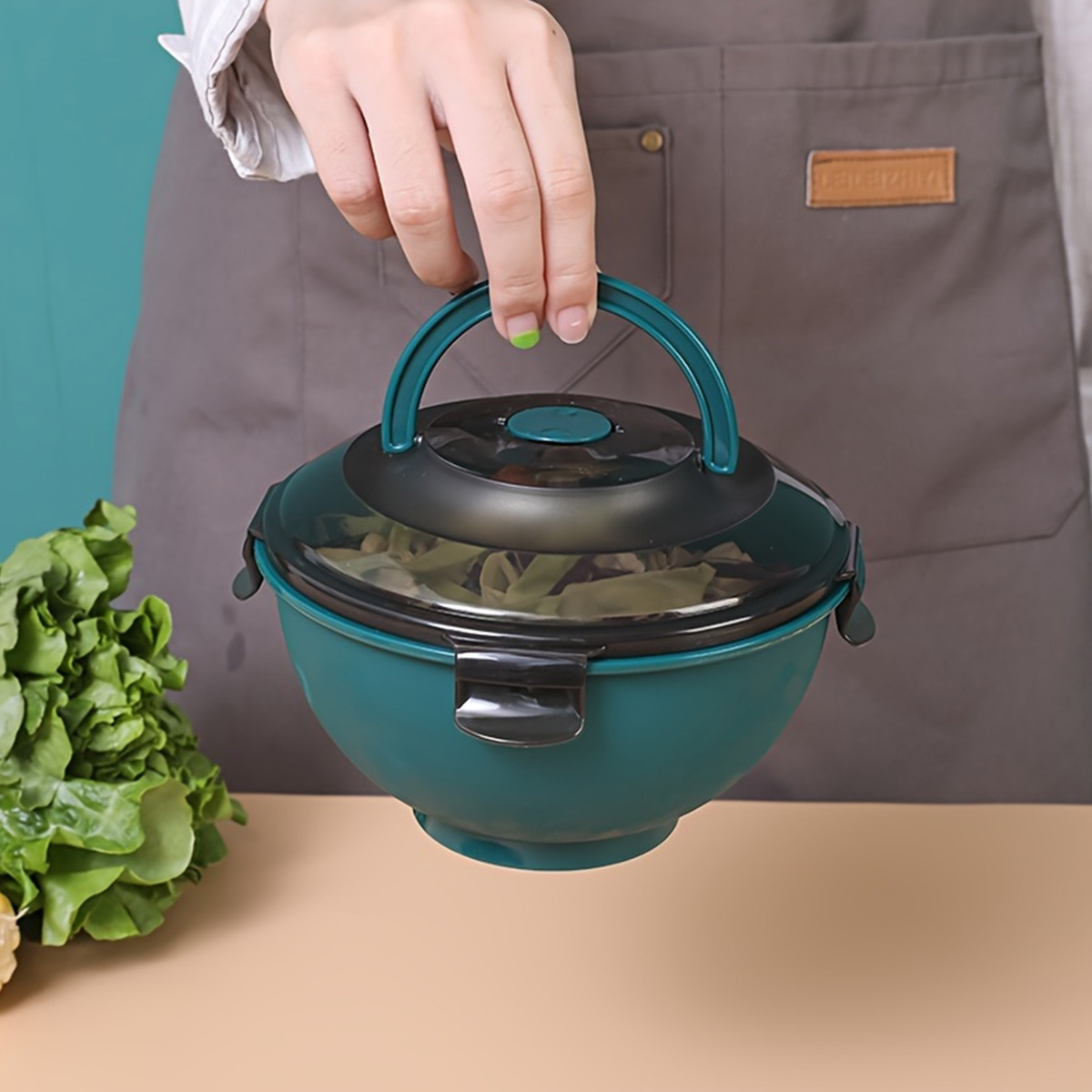 持ち運び可能なサラダヌードルスープボウル、漏れ防止ランチボッ - Bento Box Two Tier のレビューと価格