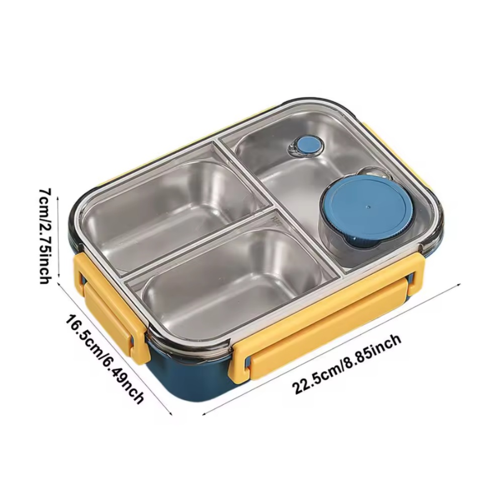850ml ポータブルランチボックス子供大人用サーモスープ弁 - Bento Box Two Tier のレビューと価格