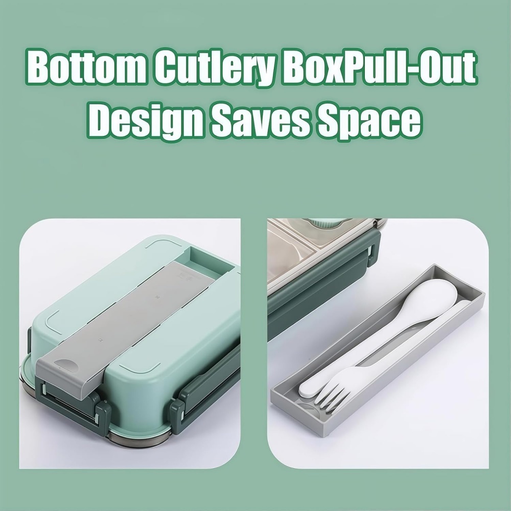 850ml ポータブルランチボックス子供大人用サーモスープ弁 - Bento Box Two Tier のレビューと価格